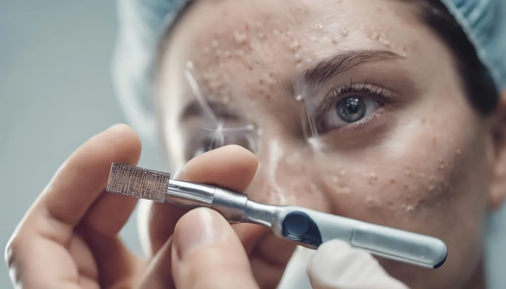 dermaplaning and acne concerns