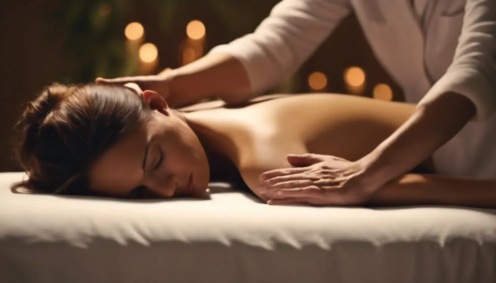 deep tissue massage frequency
