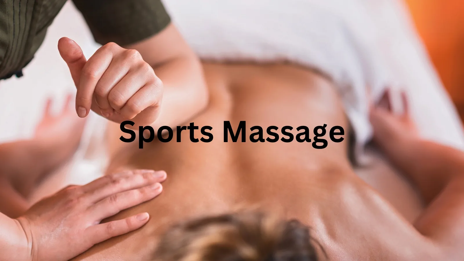 cost of a sports massage in Addlestone