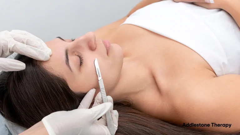 Dermaplaning facial